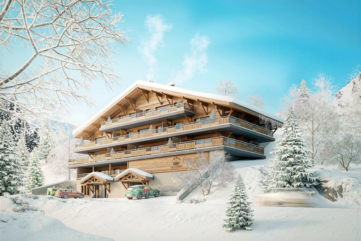 Le Cairne - Chalet résidence, locations haut de gamme dans le domaine des Portes du Soleil