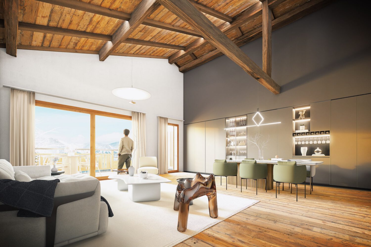 Le Cairne - Chalet résidence, locations haut de gamme dans le domaine des Portes du Soleil