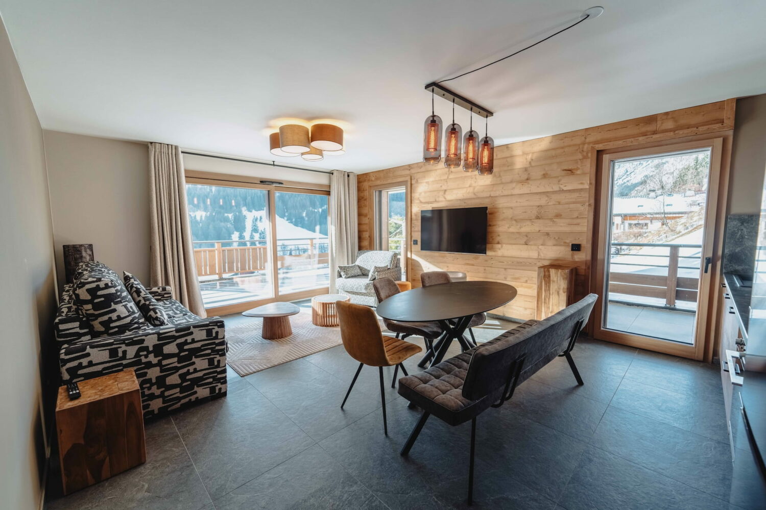 Appartement en location haut de gamme dans le domaine des Portes du Soleil